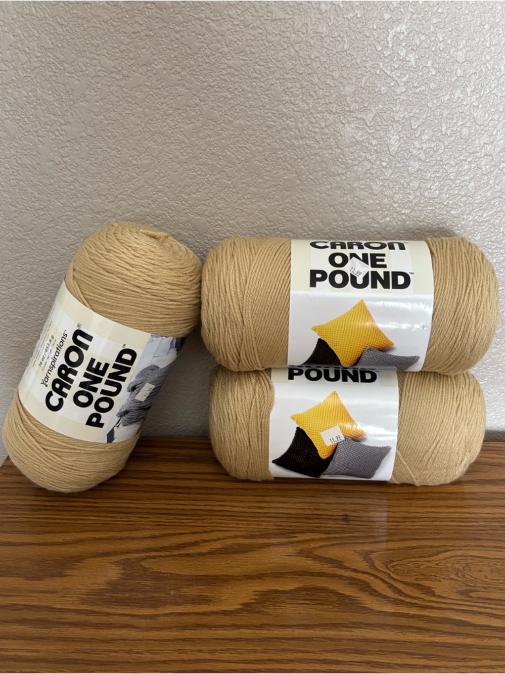 Carbon One Pound Yarn - Tan Beige